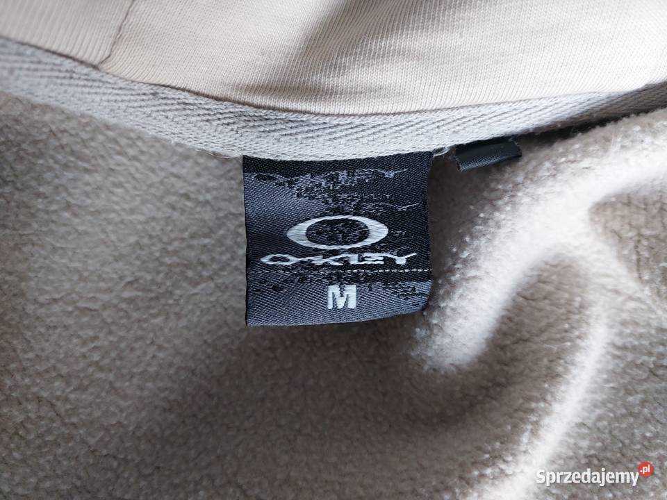 bluza z kapturem Oakley M rozpinana męska beżowa