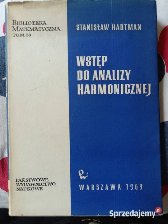 Wstęp do analizy harmonicznej Hartman lubelskie Hrubieszów