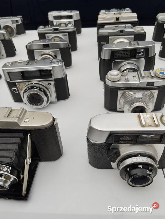 Stare aparaty fotograficzne analogowe posiadam Gościeradów Ukazowy