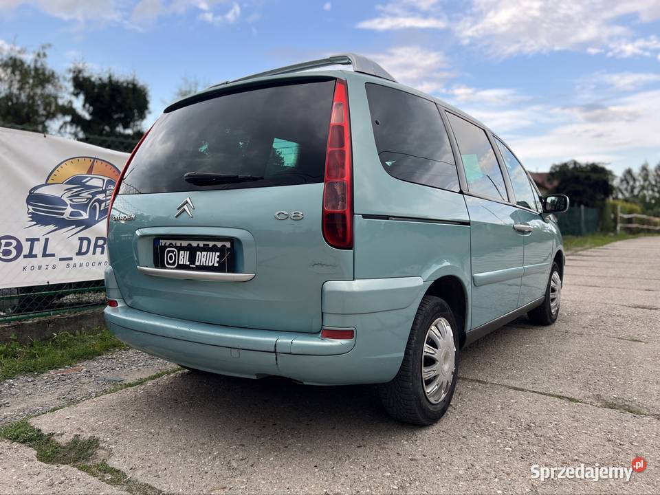 Citron C8 klimatyzacja LPG 2004 Rok produkcji 2004 Bielsko-Biała