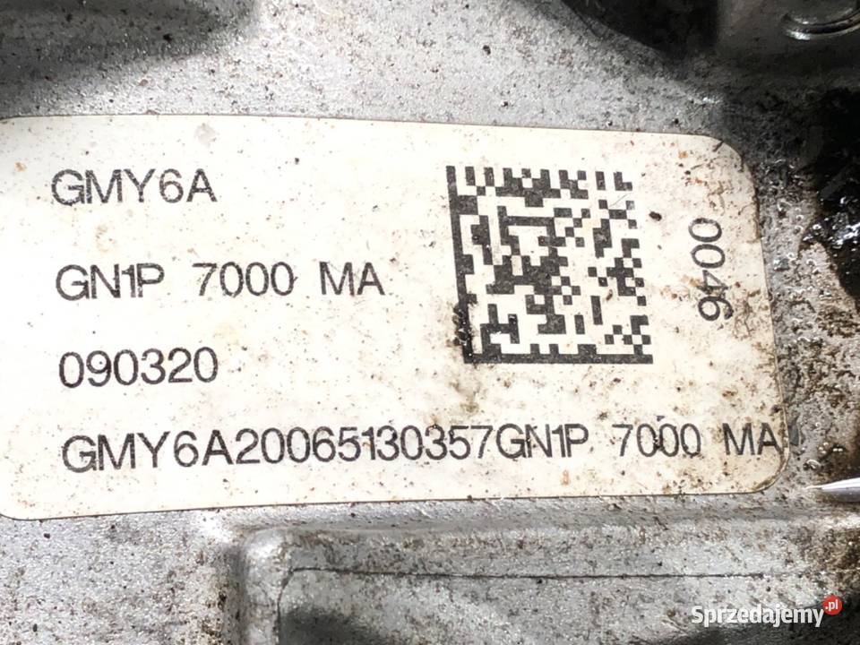 SKRZYNIA BIEGÓW FORD ECOSPORT GMY6A 10 125