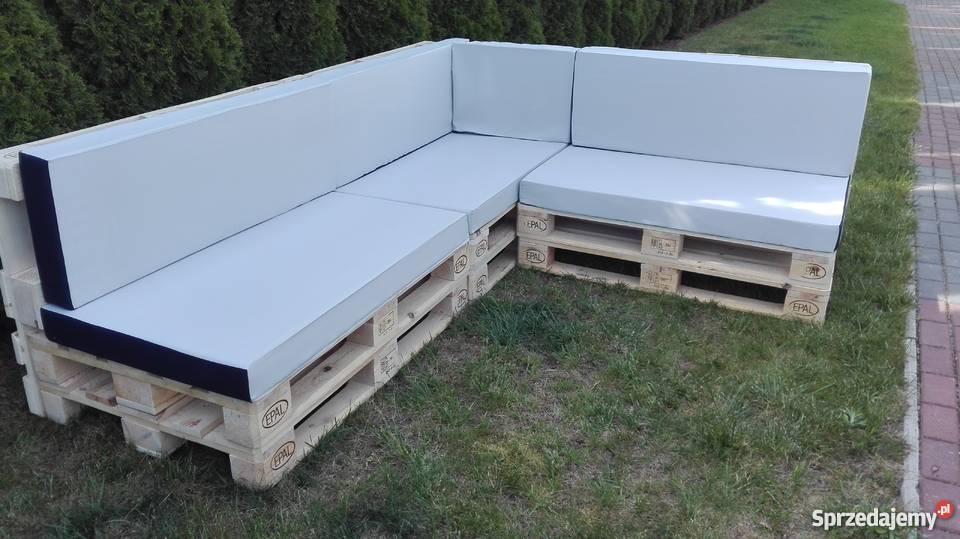 Narożnik z palet EURO średni meble z palet Leszno