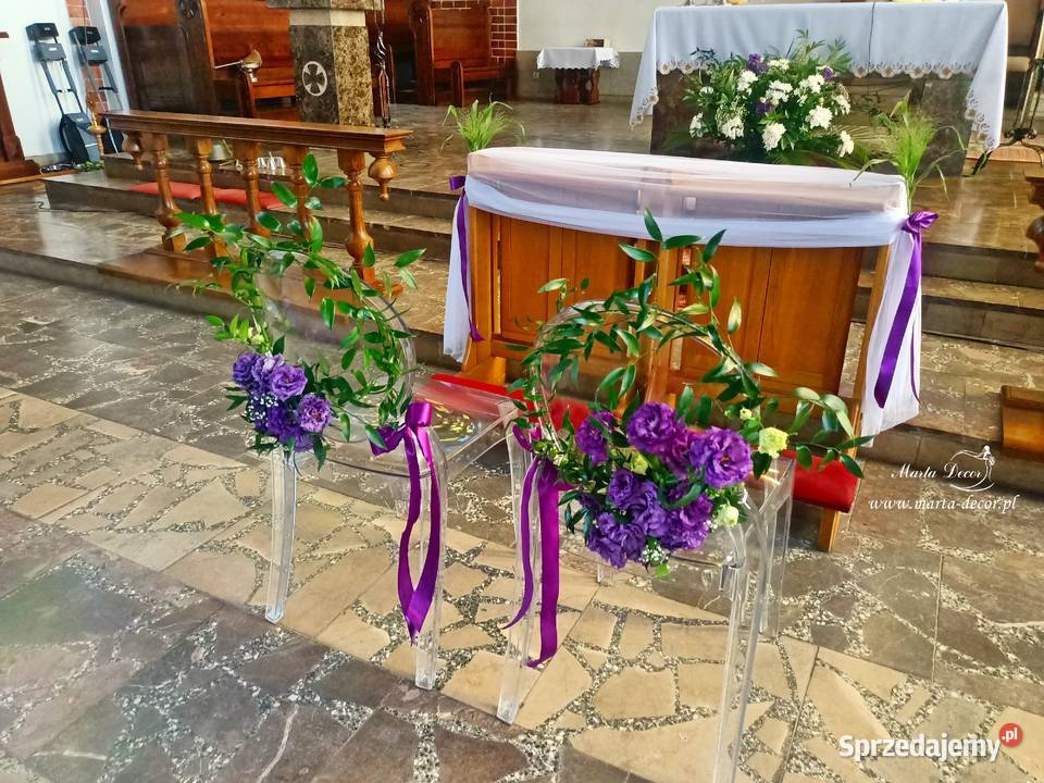 Dekoracje ślubne kościoła Trójmiasto