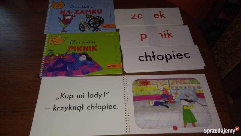 Zestaw do nauki czytania metoda Domana Nauka czytania i liczenia wielkopolskie Węglewo