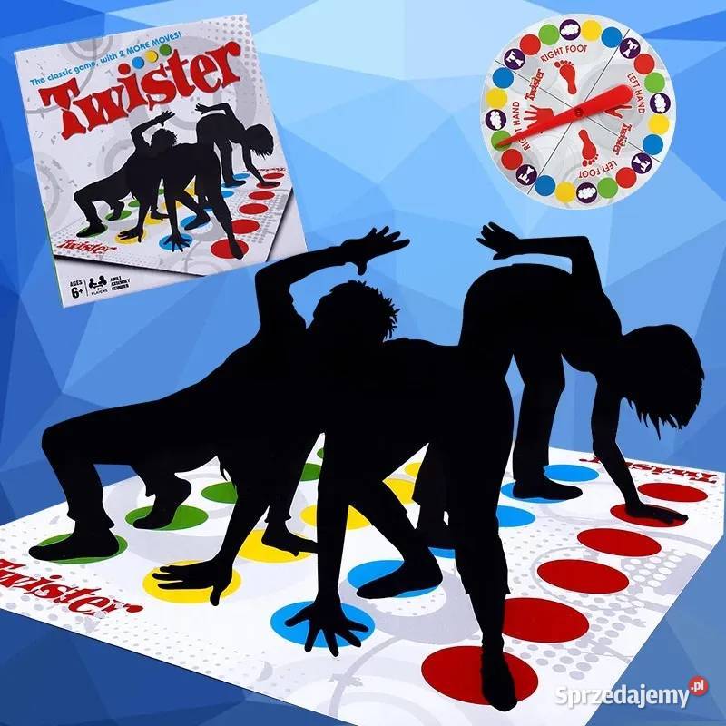 Gra rodzinna towarzyska TWISTER Zręcznościowa Płock sprzedam