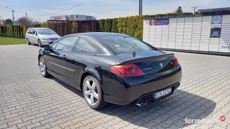 Peugeot 407 Coupe 30 V6 manual bezywpadkowy tempomat małopolskie Błonie