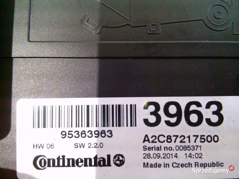 MOKKA A 15r panel radia klimatyzacji 13429874 Panele sterowania, przełączniki Kielce