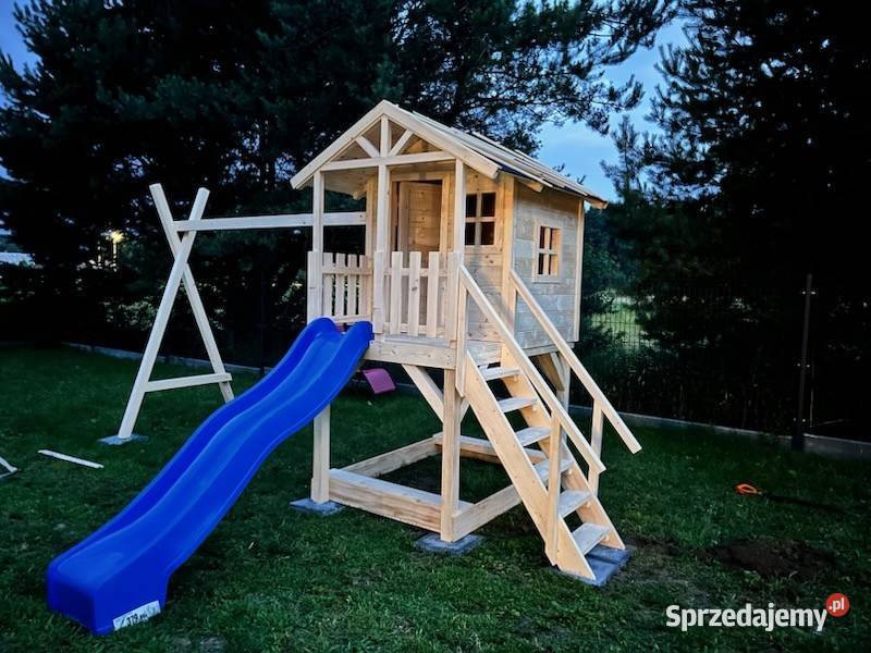 Domki drewniane place zabaw dzieci sprzedam