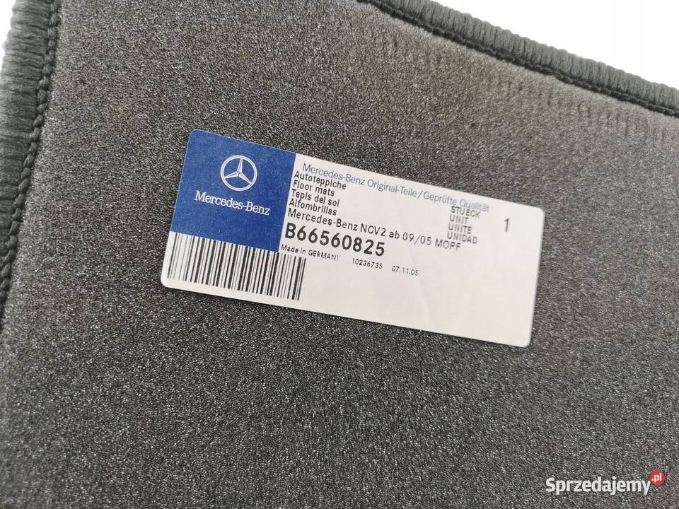 DYWAN DYWANIK WYCIERACZKA MERCEDESBENZ NOWY