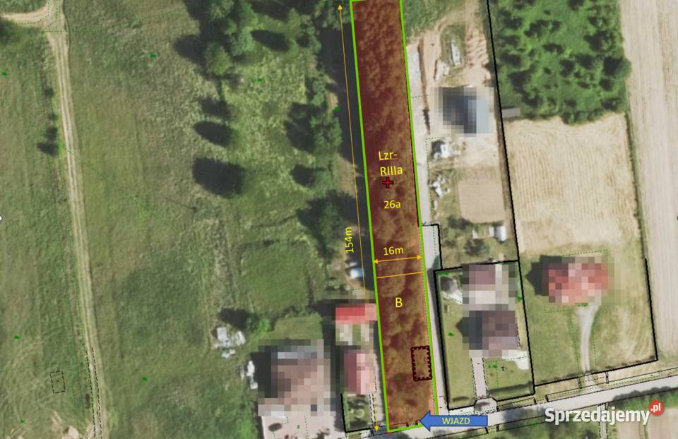 Działka budowlana 26a Hermanowa