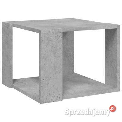 vidaXL Stolik kawowy, betonowy, 40x40x30 cm, materiał drewno