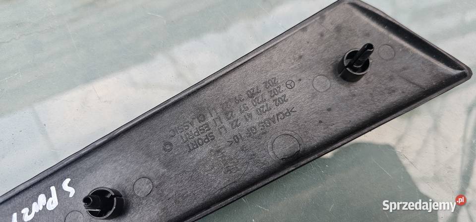 Listwa dekor drzwi carbon lewy przód mercedes Zbąszyń