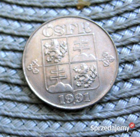 Czechosłowacja 5 Koron 1991r Kalisz