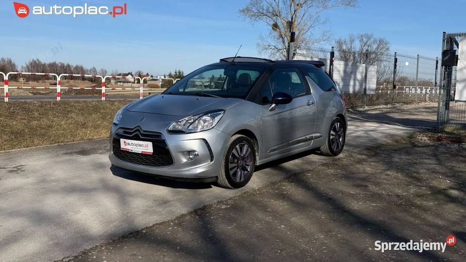 Citroen DS3 Raty 1 6 benz 120 Cabrio Klima 147 autoalarm wielkopolskie
