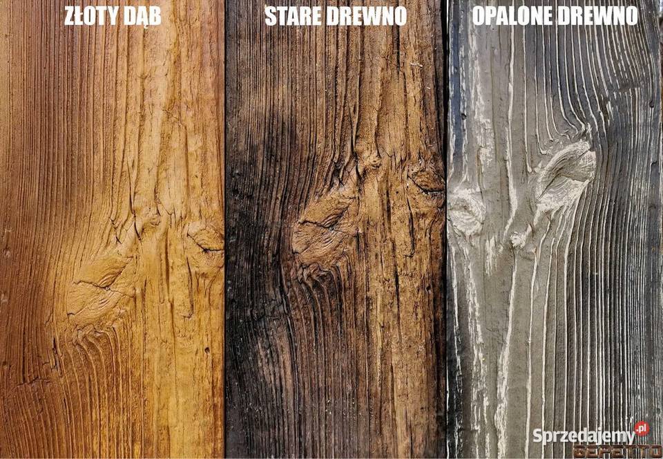 Ogrodzenia z betonowego drewna ogrodzenia