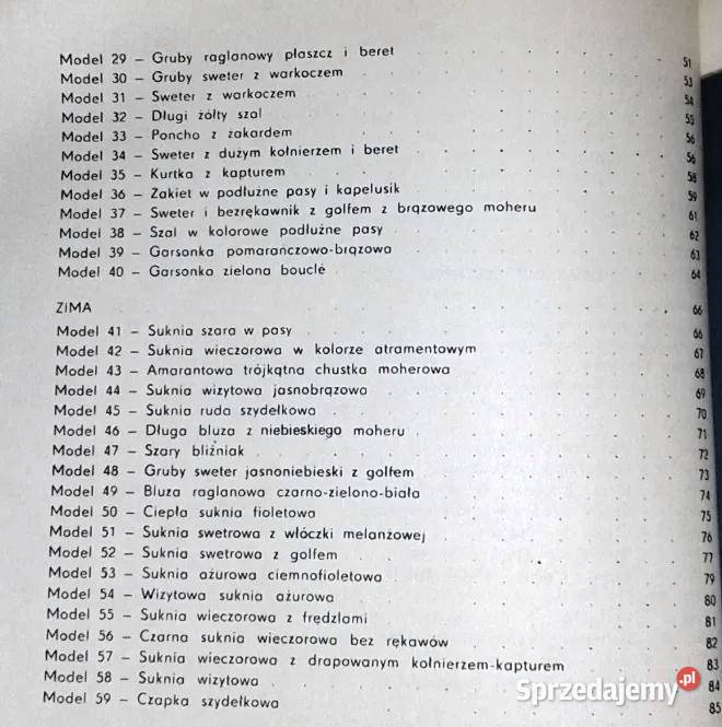 Dzianina na Maria Dworska Rok wydania 1980 Chełm