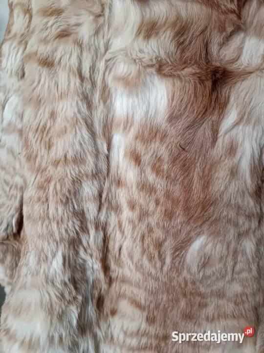 Futro naturalne rude r44