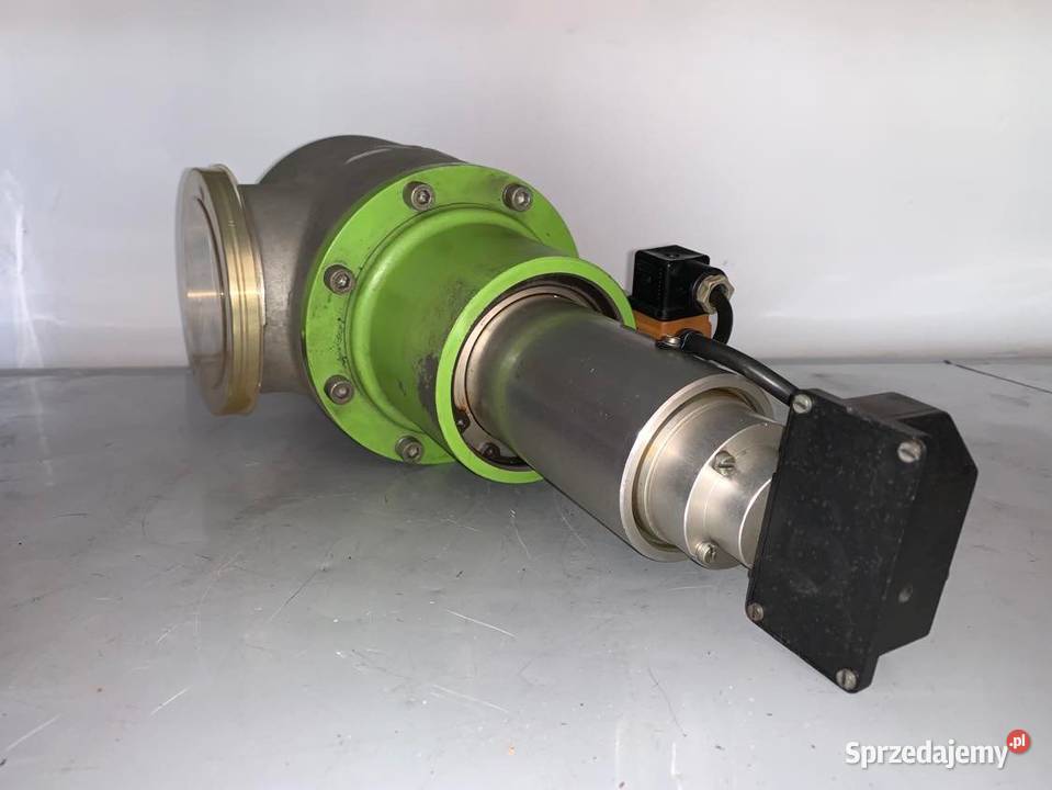 VAT PNEUMATIC ALLMETAL ANGLE VACUUM VALVE DN100