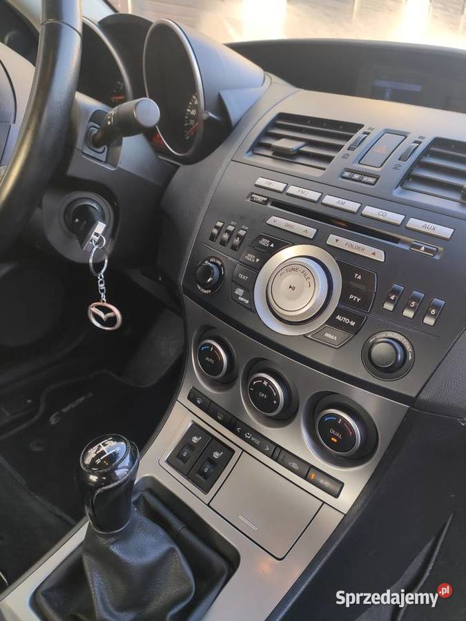 Mazda 3 BL 16 benzyna gaz z Polskiego salonu elektrycznie ustawiane fotele