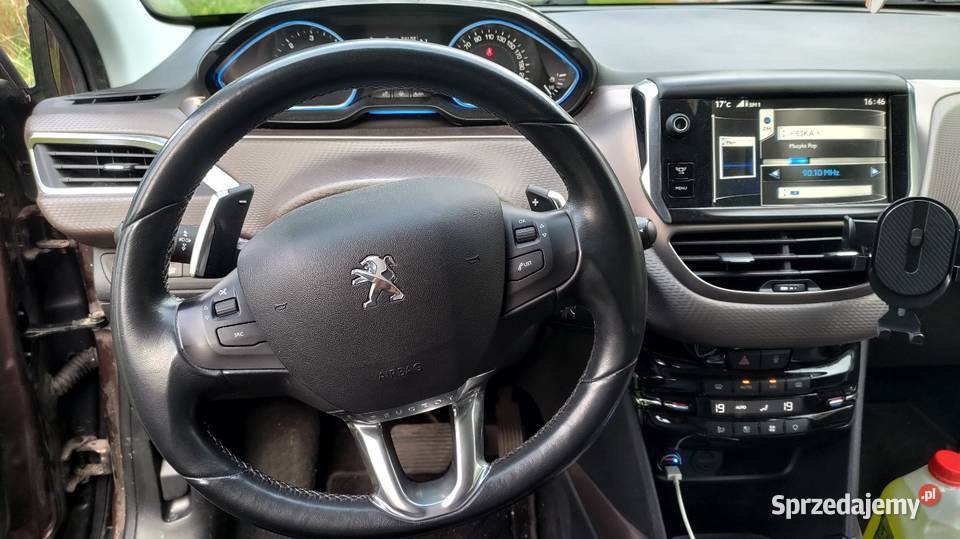 Peugeot 2008 16 eHDi 92 Automat Brązowy Metalik ASR (kontrola trakcji) Ozorków