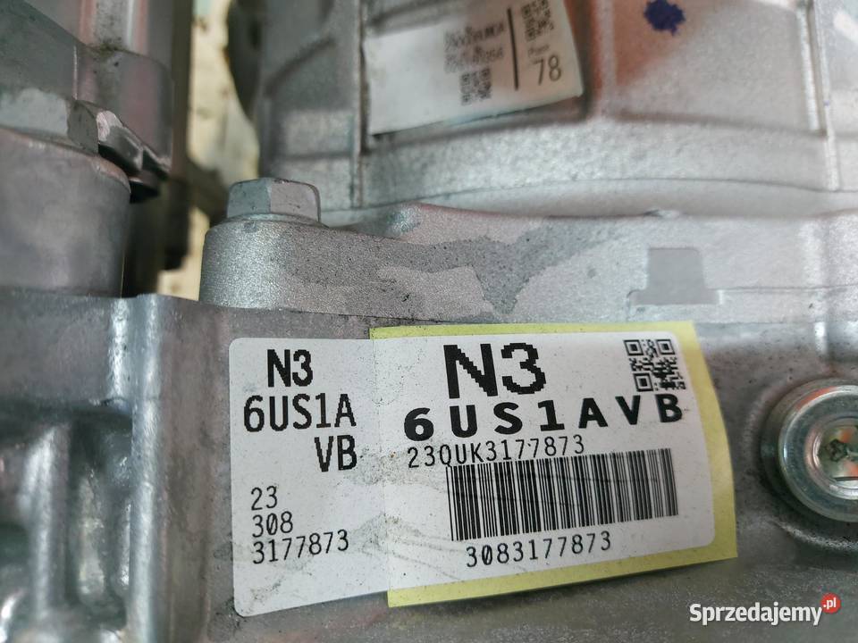 Nissan Qashqai J12 III skrzynia biegów napęd
