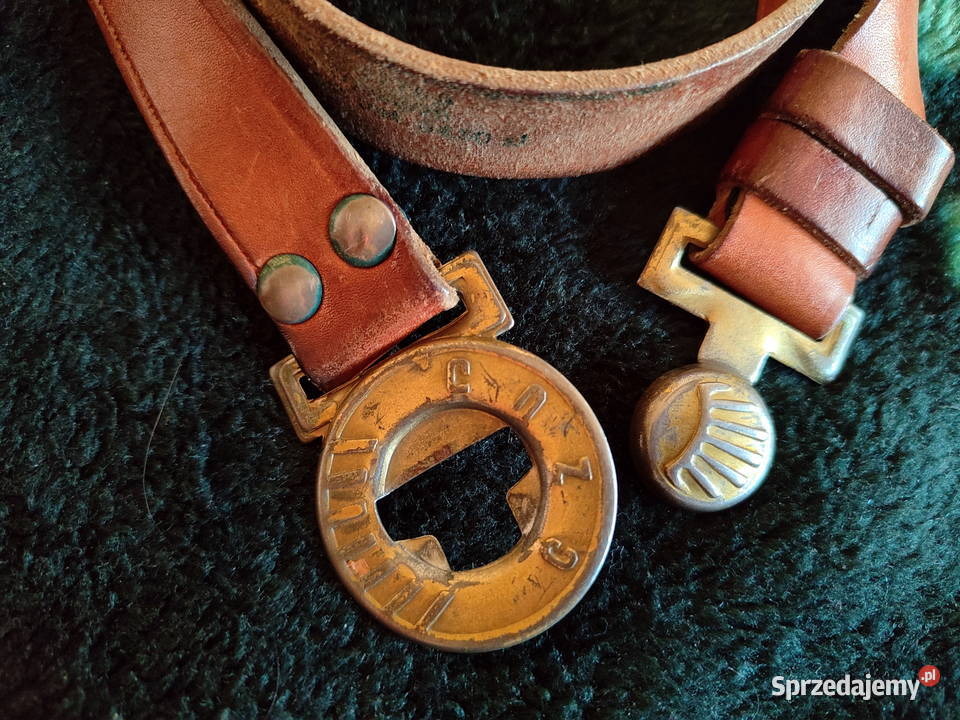 Pasek harcerski zuchowy skórzany CZUJ Moda i Styl Lublin sprzedam