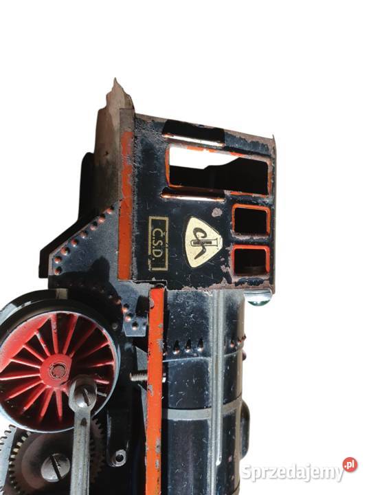 Stara zabawka lokomotywa Chemoplast lata 50 Cieszyn