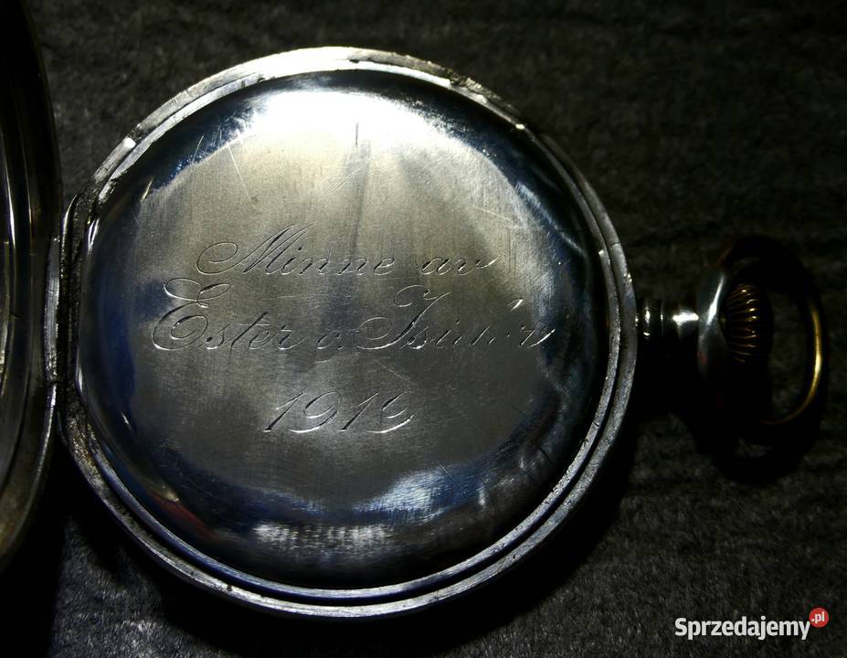 Srebrny zegarek kieszonkowy sprzedam