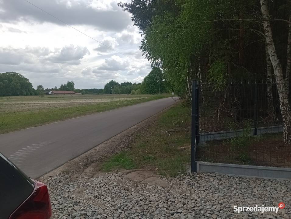 Działka budowlana tanio ładna cicha zielona woda Pągów sprzedam