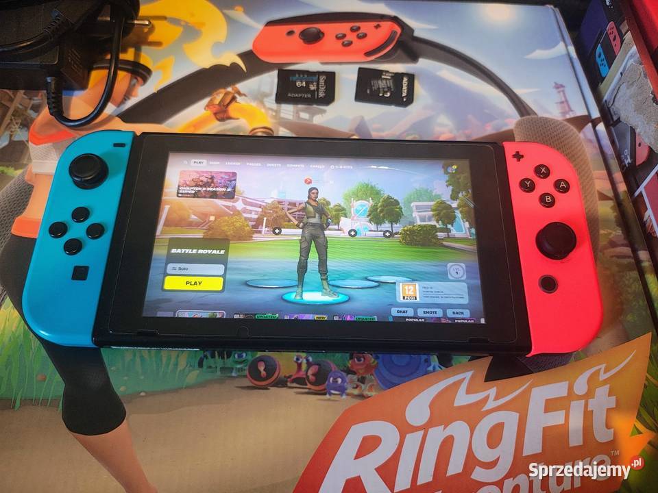 Nintendo switch duży zestaw 200gb Pozostałe Jaworzno