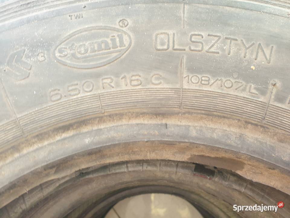 Opona Stomil Olsztyn całoroczna 650R16C 108107L Samochodowe Dobre Miasto