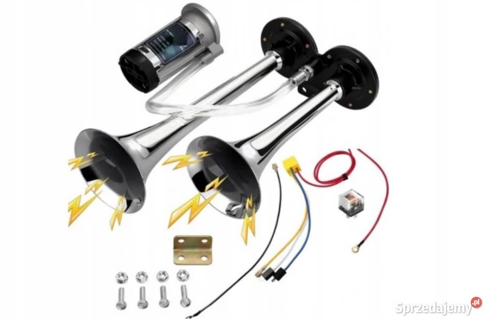 Klakson sygnał dzwiekowy fanfara do motocykla śląskie Sosnowiec