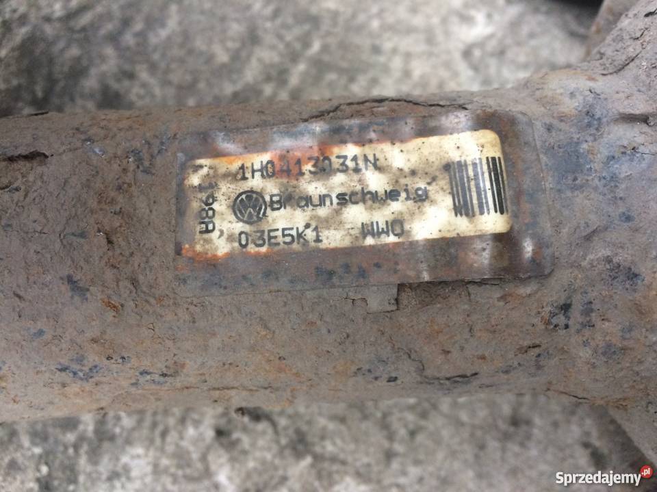 Kolumna MacPhersona z Golf 3 z 1995r 14 benzyna Zawieszenie i układ kierowniczy Kraków