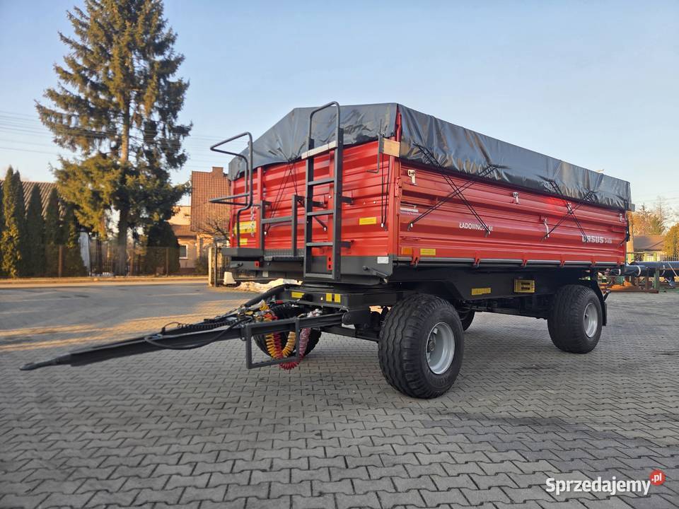 Przyczepa URSUS D606 6T Plandeka stelaż 107 m 10 Strzegowo