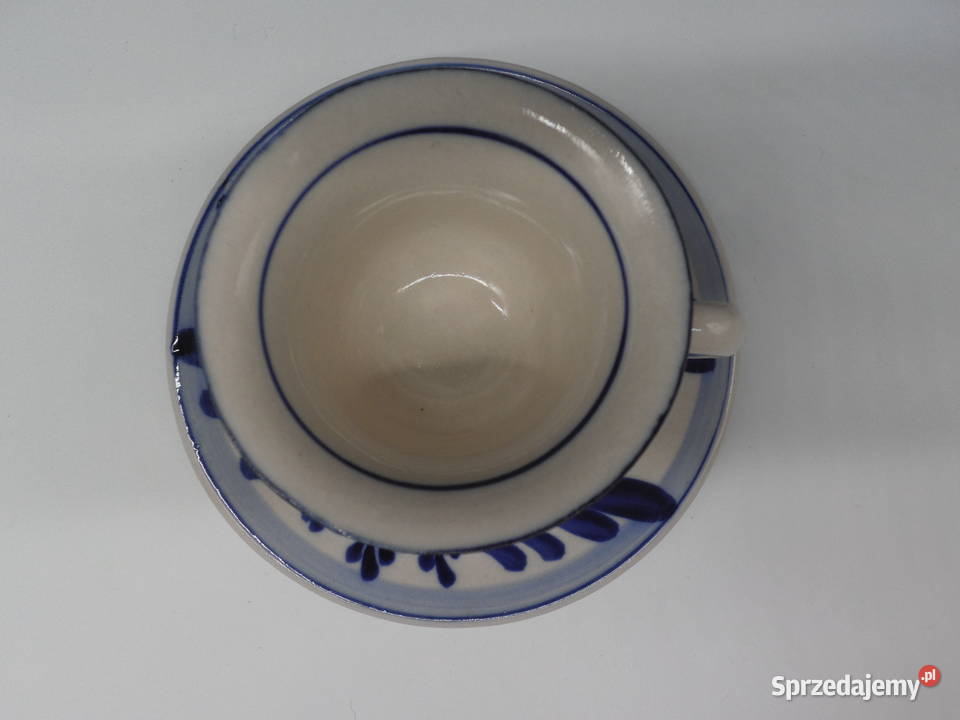 Filiżanka espressomokka Ręcznie Malowana Delft Raszków