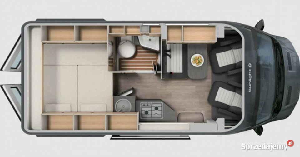 samochody kempingowe Sunlight Cliff 4x4 590 Ford Gaj