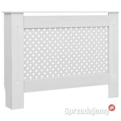 vidaXL Osłony na kaloryfer 2 białe 112x19x815 mazowieckie Warszawa sprzedam