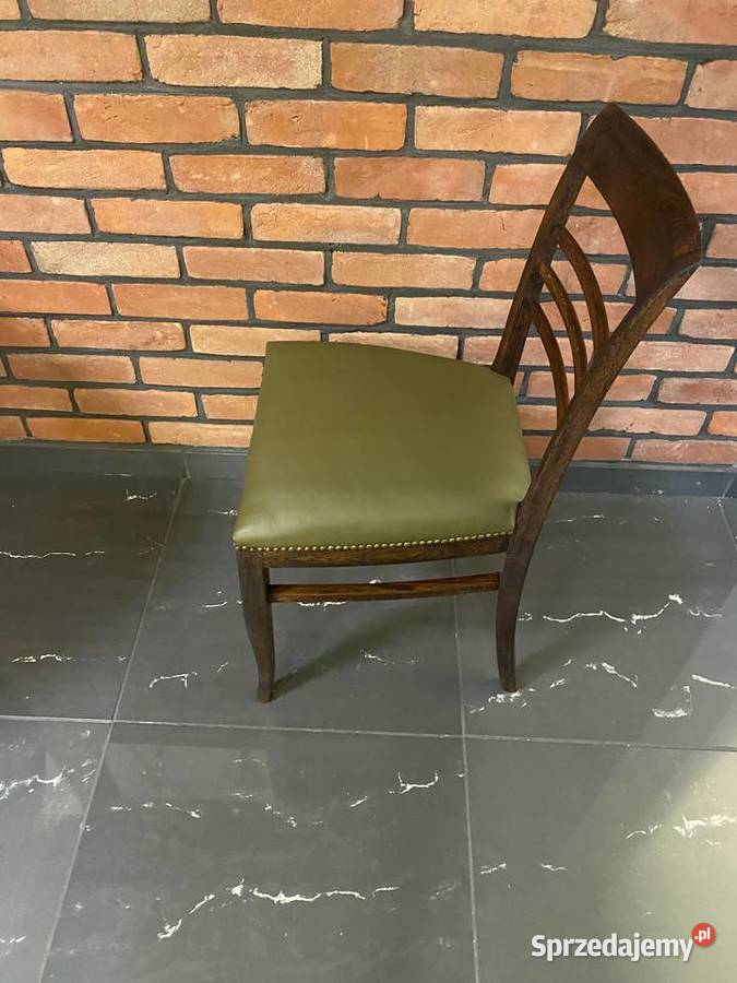 stare dębowe krzesło renowacji Września sprzedam