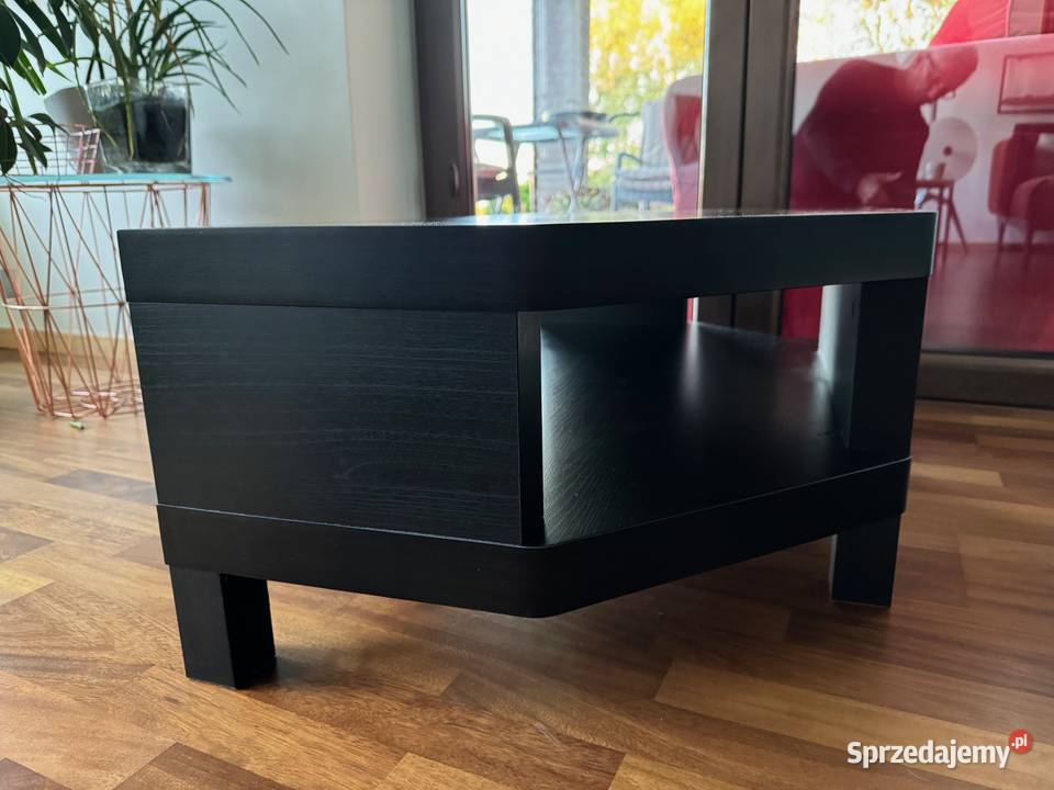 Stolik szafka TV Lack IKEA czarnobrązowy wenge śląskie Dąbie
