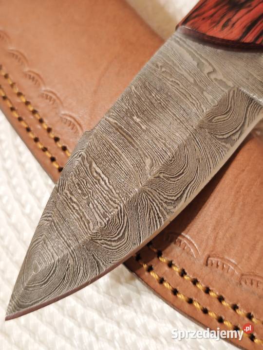 Nóż myśliwski Damast 105 Jakość Akcesoria, narzędzia i noże świętokrzyskie Busko-Zdrój