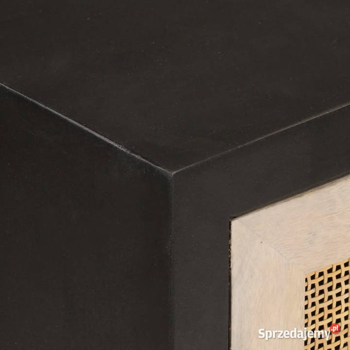 Szafka czarna 55x30x76 lite drewno mango i Warszawa sprzedam
