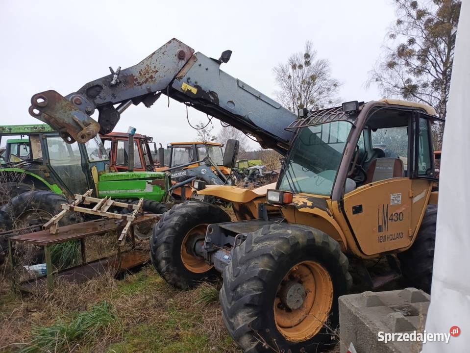Ładowarka Teleskopowa Holland LM 430 Manitou wielkopolskie Łobżenica