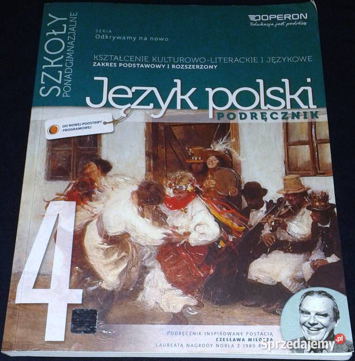 Odkrywamy na nowo 4 Język polski Podręcznik