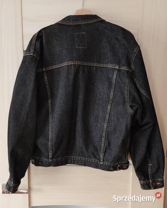 Czarna męska kurtka jeansowa Dallas Vintage Rozmiar XL Kraków
