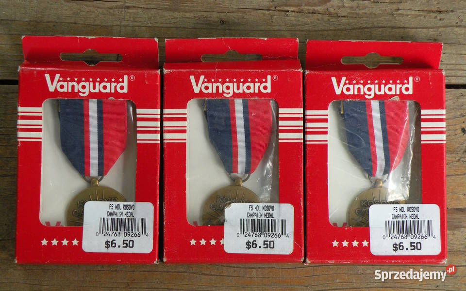 Medal Us Army Kosovo campaign VANGUARD Militaria Wrocław sprzedam