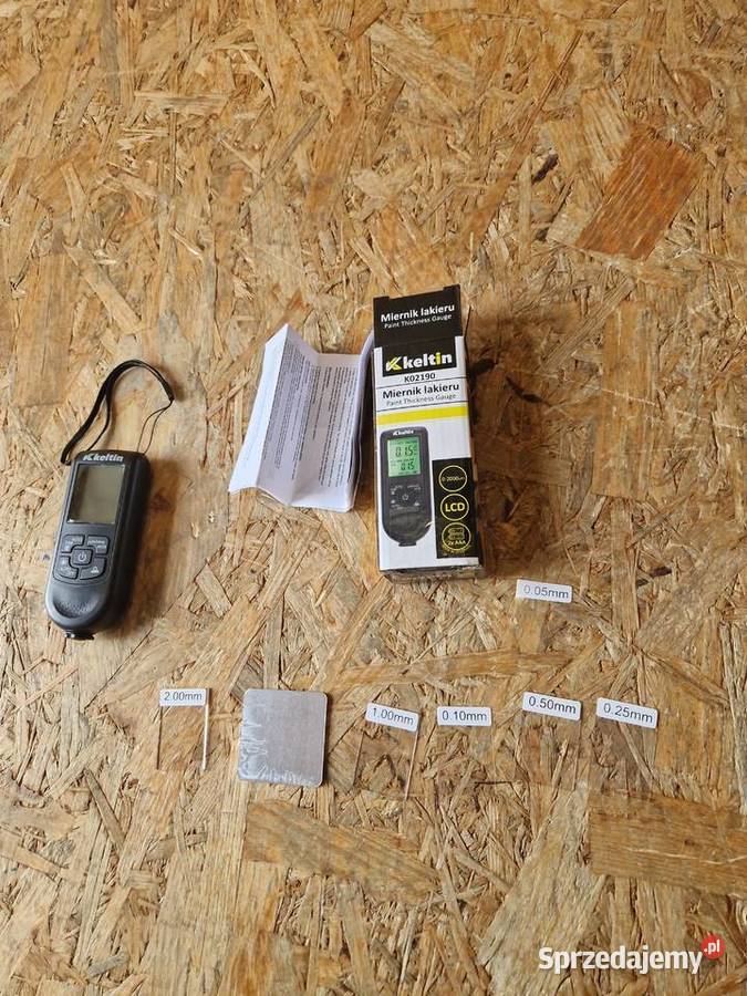 Miernik grubości lakieru LCD tester powłoki Głogowa