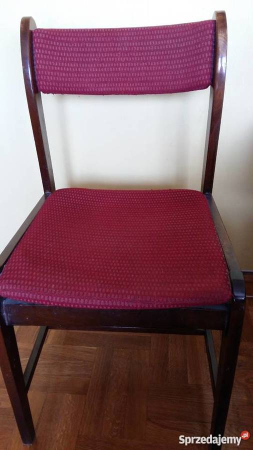 Krzesło drewniane tapicerowane szt,2