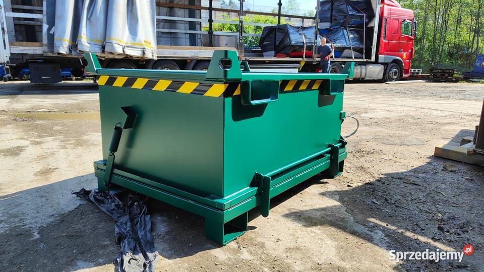 Kontener z klapowym dnem PMDB Light 500 L