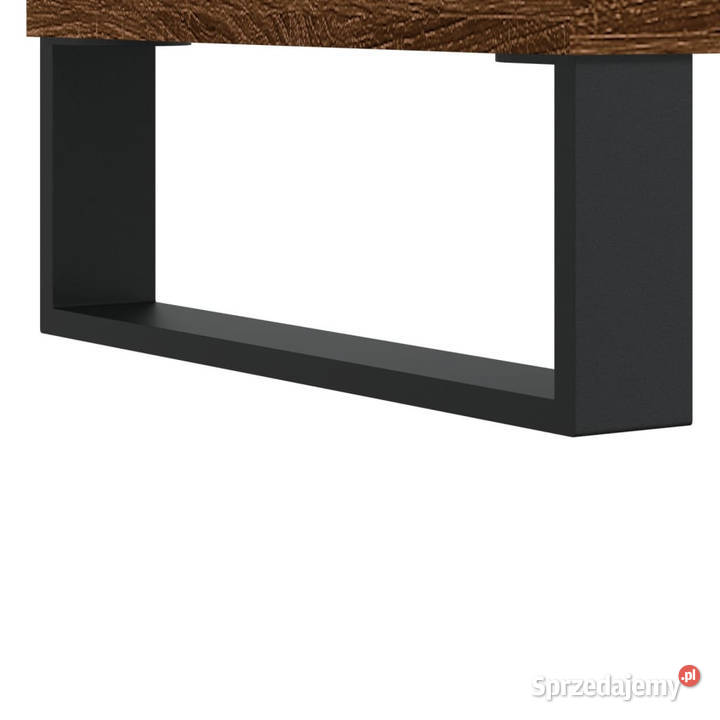Szafka na płyty brązowy dąb 745x38x48 WM831739 Pozostałe Warszawa