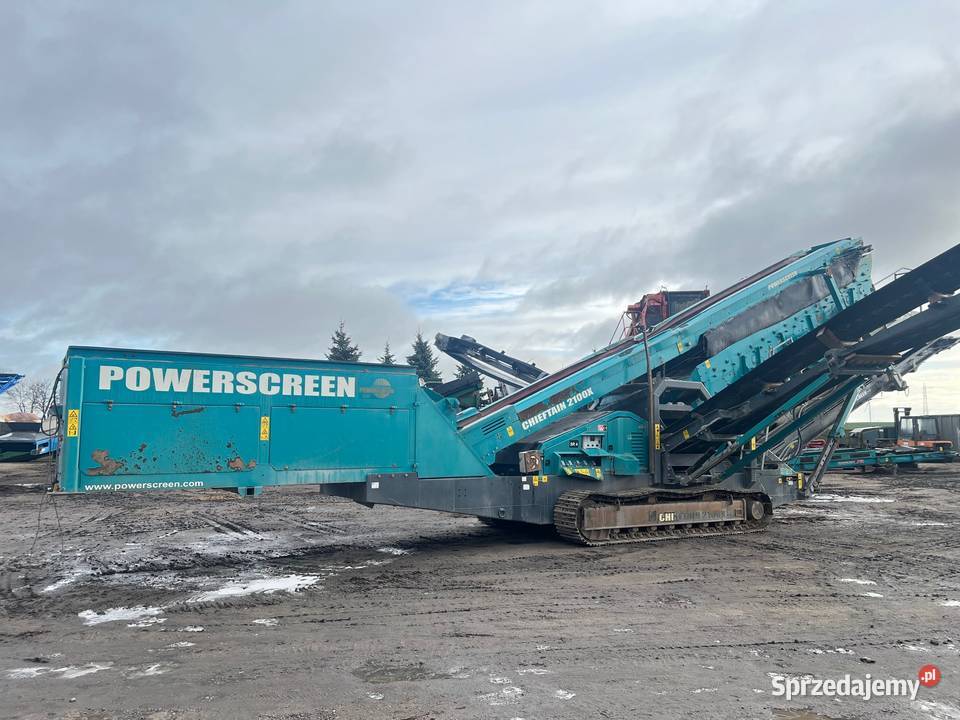 Powerscreen Chieftain 2100X 3D Mobilny Pozostałe Kołodziejewo